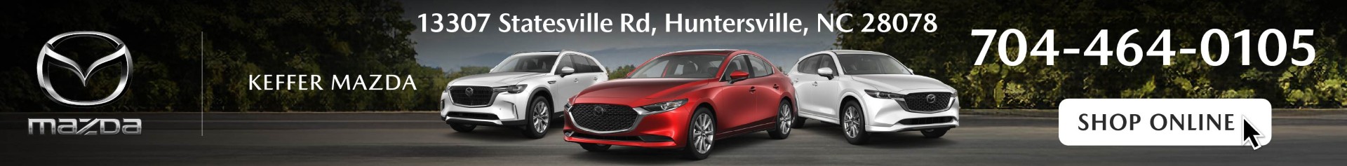 Advertisement: Keffer Mazda 728x90